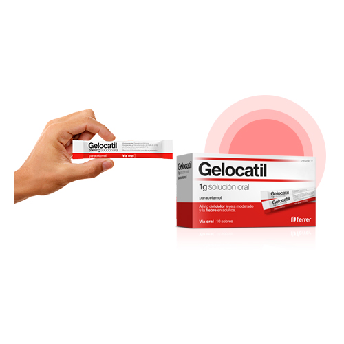 Gelocatil 1gr 10 sobres Solucin Oral