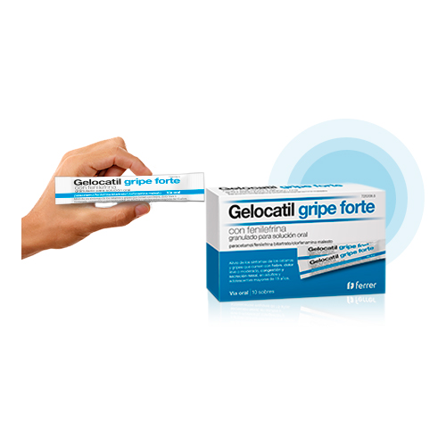 Gelocatil Gripe con Fenilefrina 10 sobres