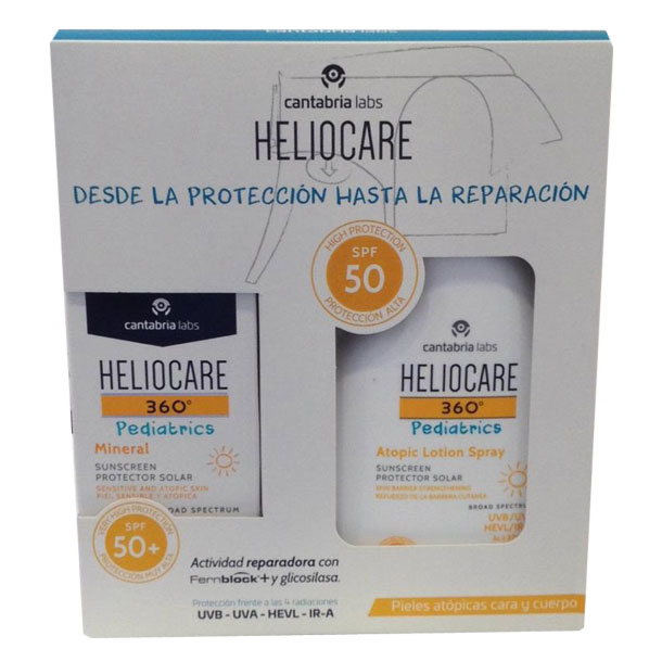 HELIOCARE 360 Pediatrics Atopic  Spray + Mineral SPF50