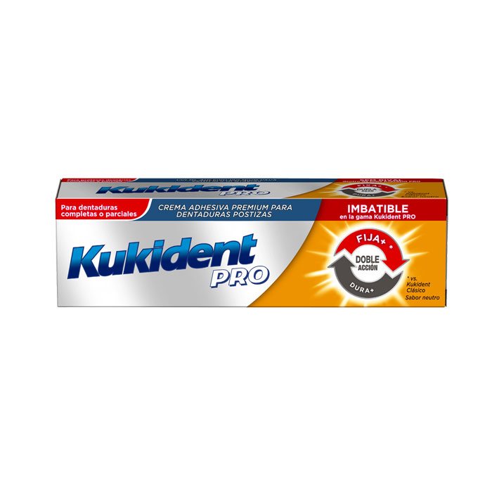Kukident Pro Doble Accin Crema Adhesiva 70gr