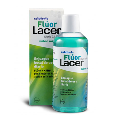 Lacer Colutorio Fluor menta 500ml