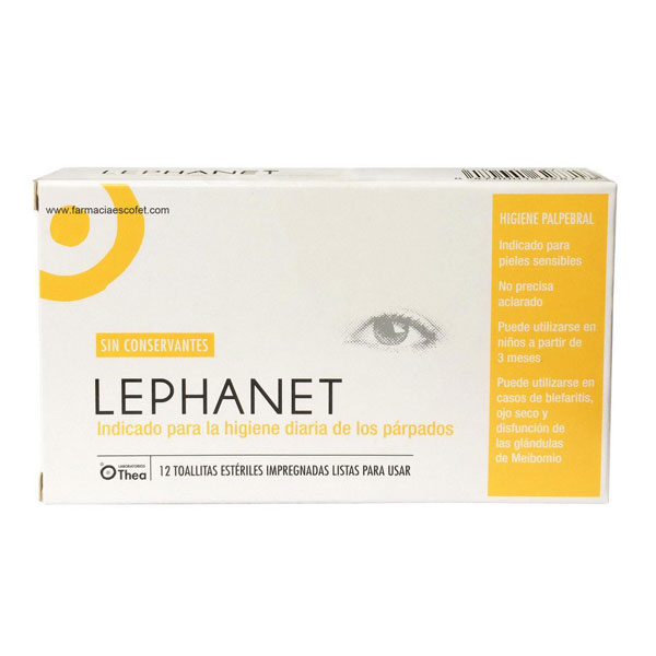 Lephanet Toallitas estriles 30 + 12 gratis