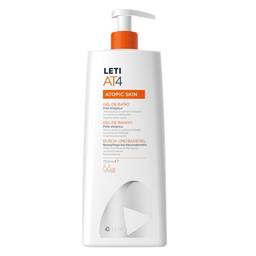 Leti AT4 gel de bao Piel atpica 750ml