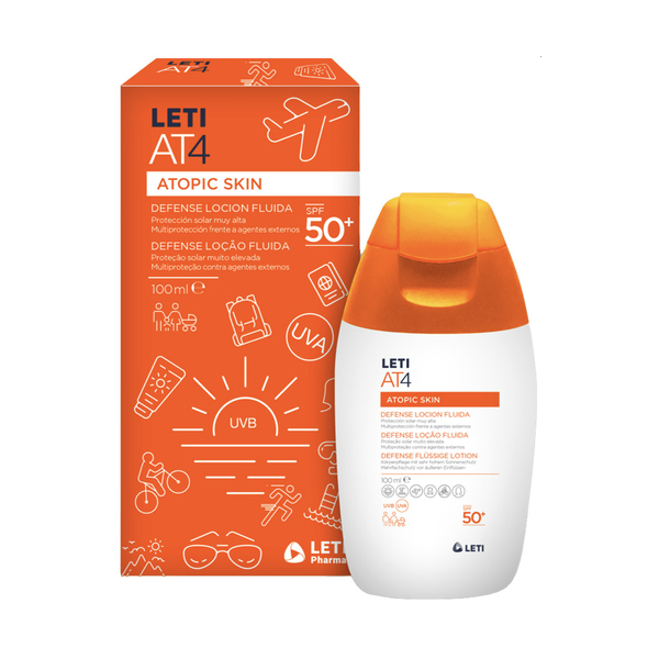 LETI AT4 Defense Fluid lotion SPF50+ 100ml