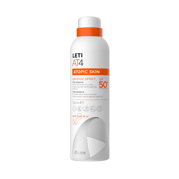 LETI AT4 Defense spray protector SPF50+.