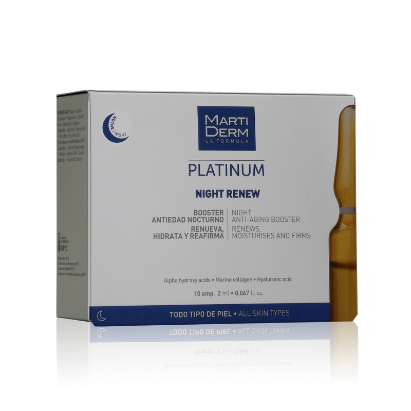 Martiderm Night Renew 10 ampollas