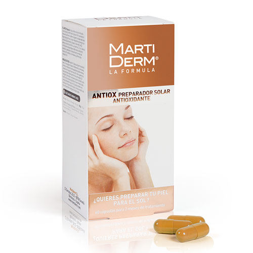 Martiderm Antiox preparador solar 60 cpsulas