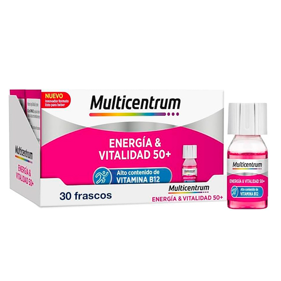 Multicentrum energa y vitalidad 50+ 30 frascos