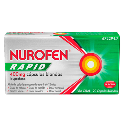 Nurofen 400mg 10 cpsulas blandas