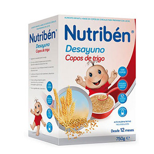 Nutriben Desayuno Copos de Trigo 750gr