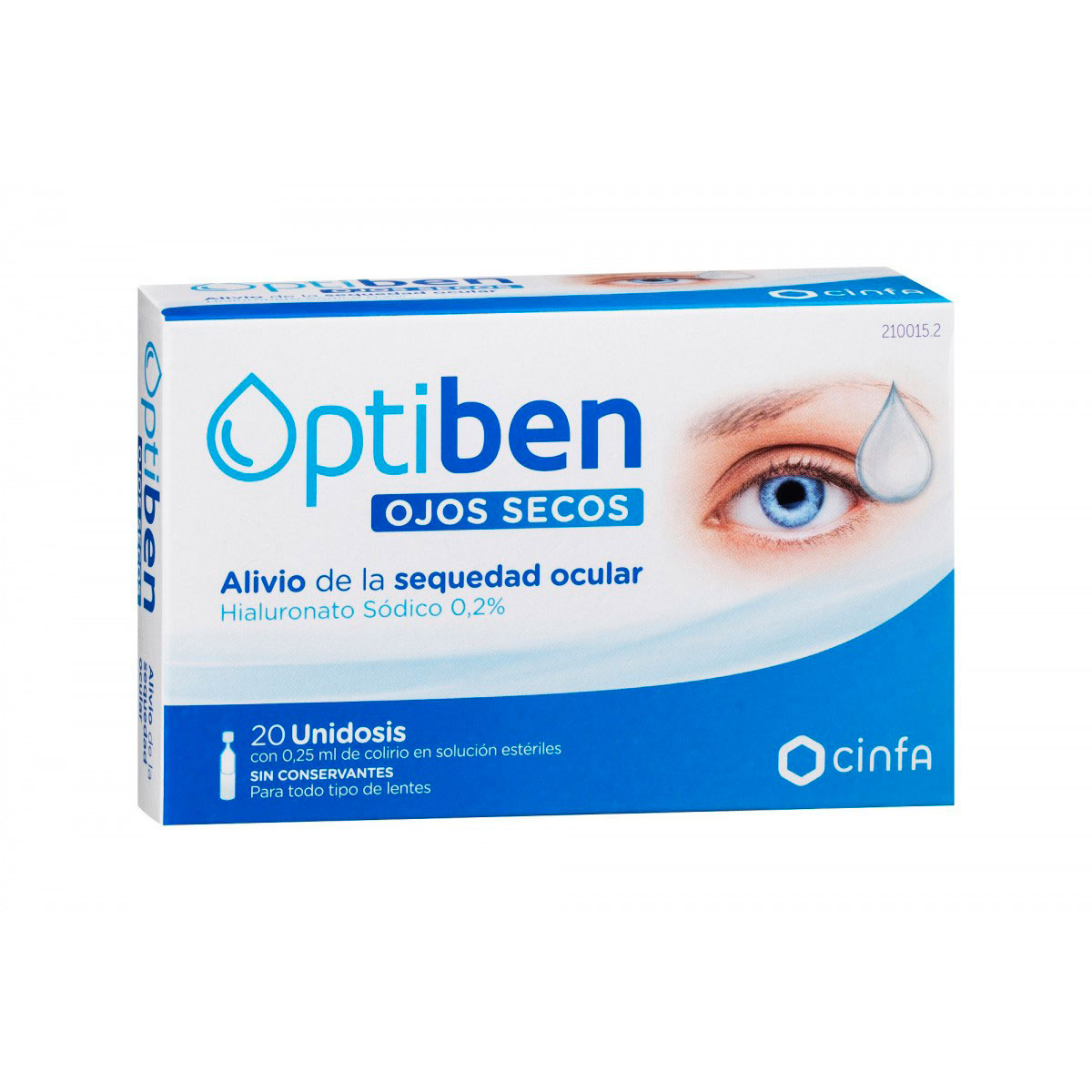Optiben ojos secos 20 unidosis