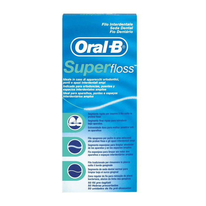 Oral B Super Floss Seda Dental