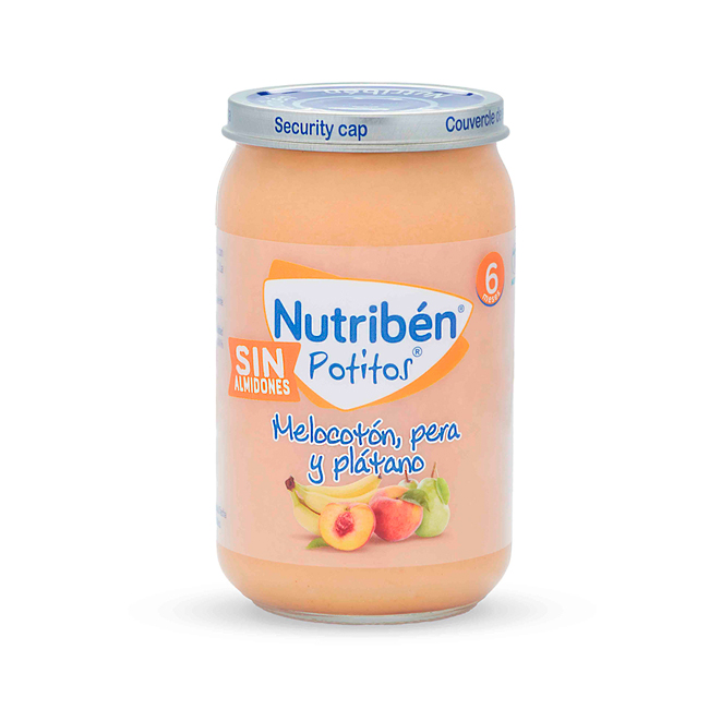 Potito Melocotn, pera y pltano