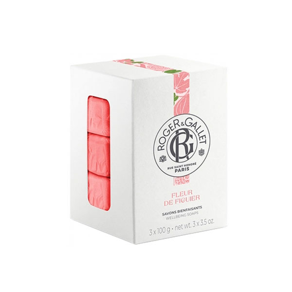 Fleur de Figuier Jabn perfumado caja 3 unidades