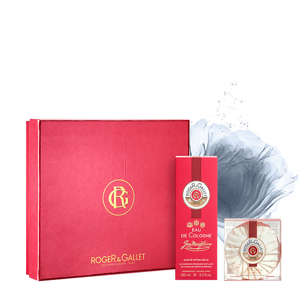 Cofre Perfume Jean-Marie Farina + Jabn perfumado