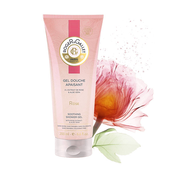 Rose Gel de ducha relajante 200ml
