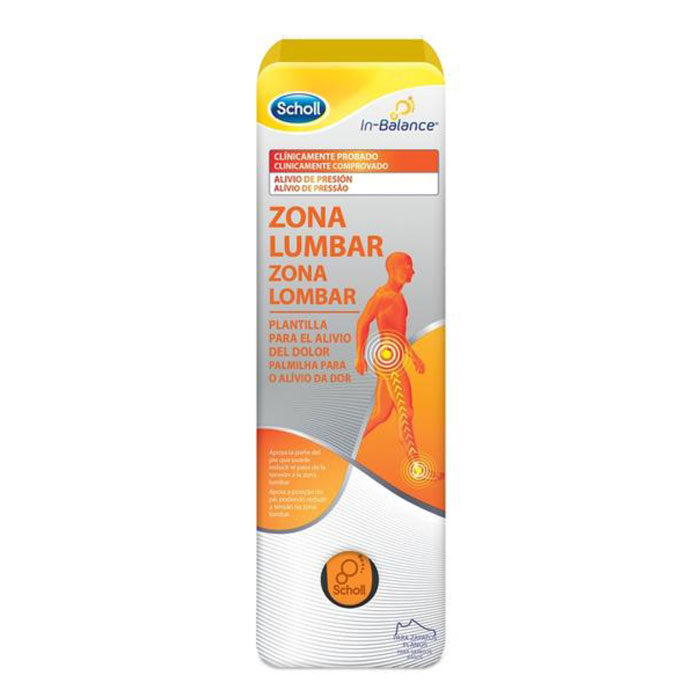 Plantilla Scholl zona lumbar talla 37-39,5