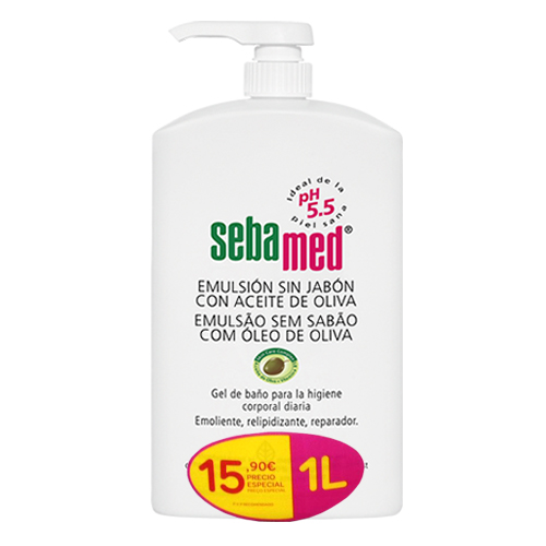 Oferta Sebamed Emulsin sin Jabn 1L