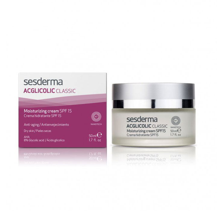 Sesderma Acglicolic 20 Crema Hidratante SPF-15 50ml