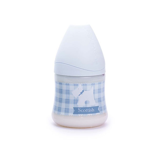 Suavinex Bibern 150ml Tetina redonda latex 0m