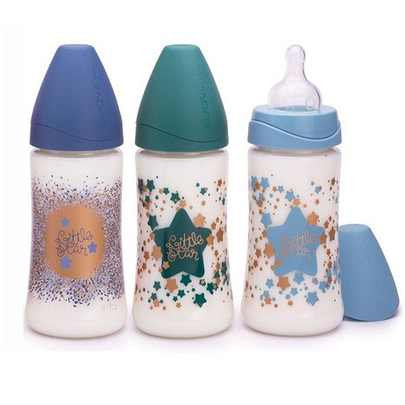 Suavinex Bibern 360ml Premiun Tetina redonda 6m