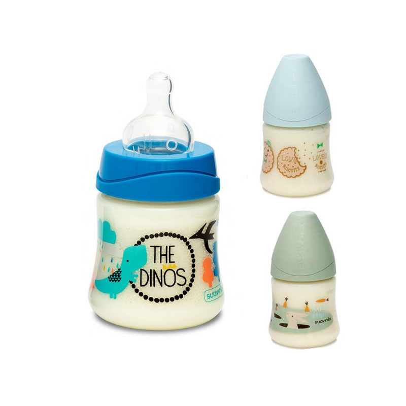 Suavinex Bibern 150ml Tetina redonda silicona 0m