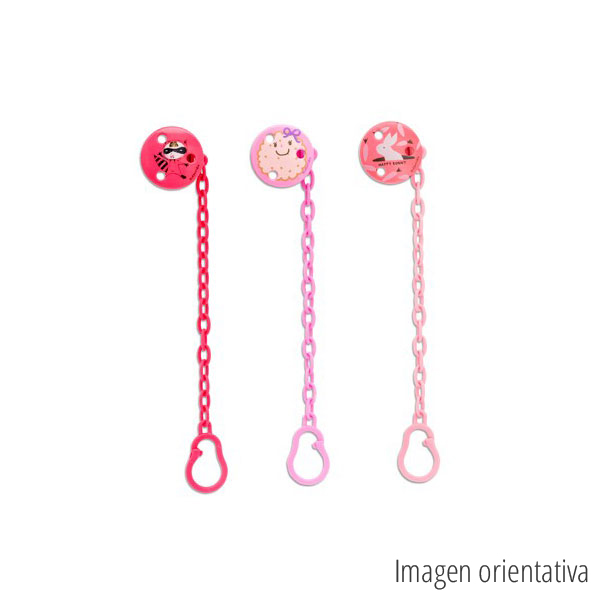 Suavinex  Broche chupete pinza redondo Nia