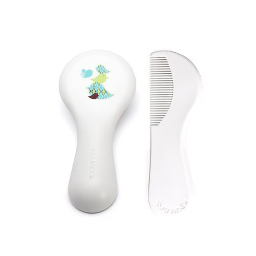 Suavinex Set Cepillo-Peine Blanco
