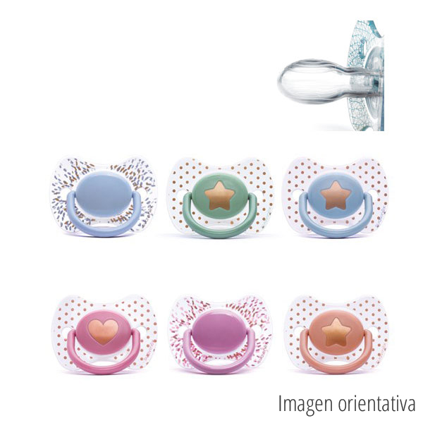 Suavinex Chupete Premium Silicona fisiolgica 0-4m