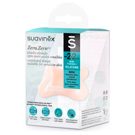 Suavinex Chupetes Zero Zero primeros das
