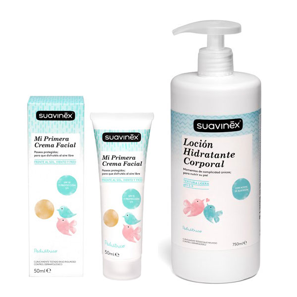 Oferta Suavinex Locin Hidratante 700ml + Crema facial