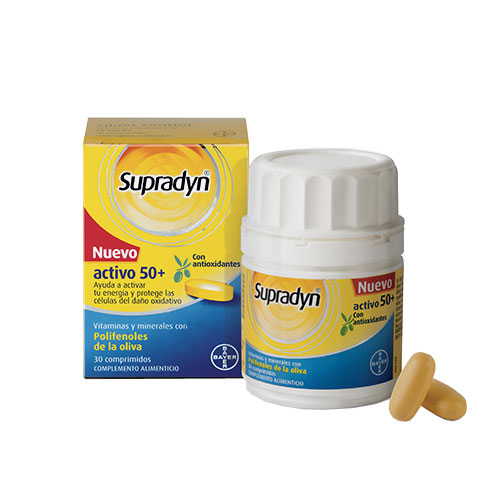 Supradyn Activo 50 con antioxidantes