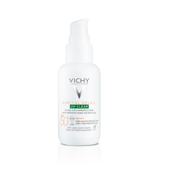 Oferta Vichy facial capital soleil SPF 50+  acneica 40ml