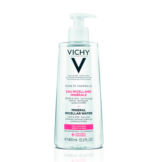 Vichy agua micelar mineral 400ml