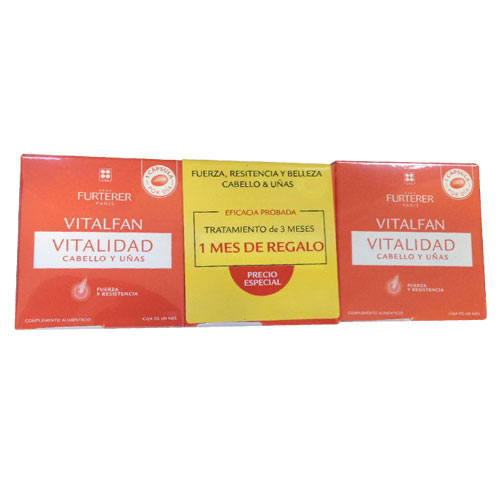 Oferta Rene Furterer Vitalfan Vitalidad 2 cajas+1