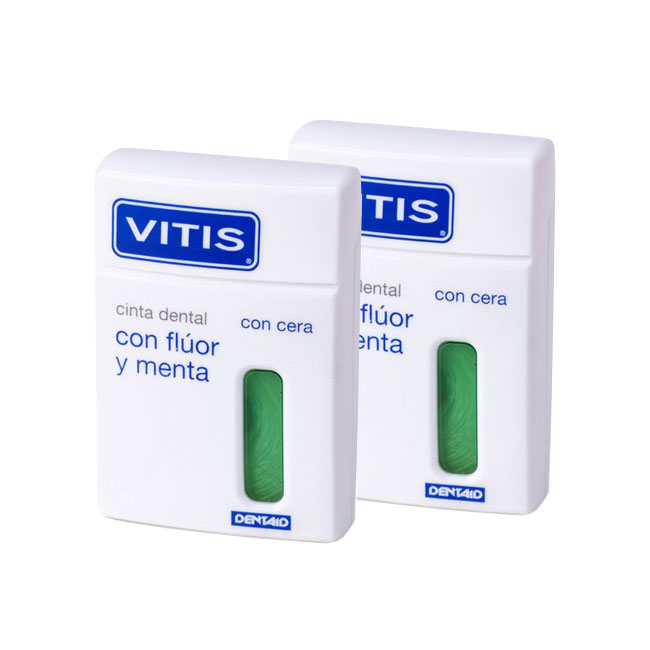 Oferta Vitis Cinta Dental con Flour y Menta 2 unids.